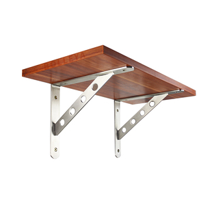 不锈钢三角支架托架墙壁支撑 架置物架厨房墙上层板托固定三脚架