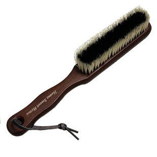 高档款羊绒大衣护理刷羊毛大衣毛呢衣物护理刷木柄猪鬃毛软毛刷子