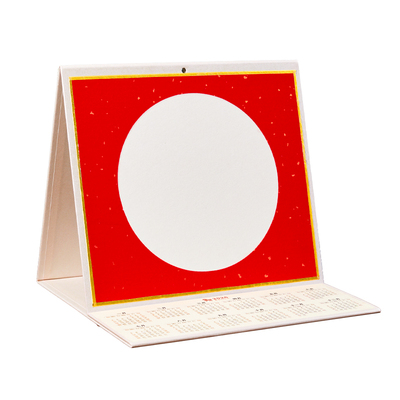 六品堂半生熟创意折叠台历