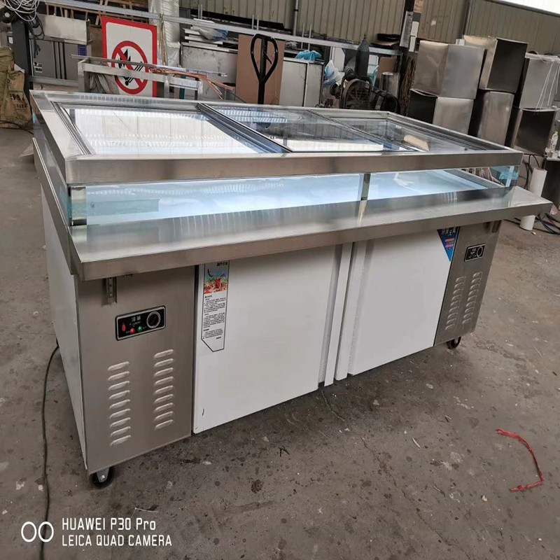 熟食展示柜冷藏冷冻厂家直销保鲜冷柜鸭脖卤菜熟食展示直冷