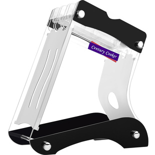 特价厨具置物架刀架厨房用品有机玻璃不锈钢亚克力菜刀座单个刀具