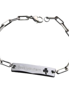 梦克拉钨金手链简约时尚高光泽