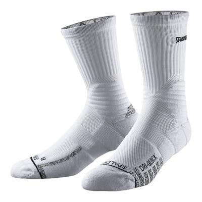 斯伯丁篮球袜子男quick幻彩实战长筒专业级高帮美式训练精英袜