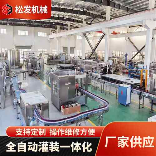全自动矿泉水灌装生产线设备 小瓶纯净水灌装机  瓶装水加工设备