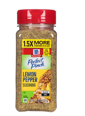 美国直邮 McCormick味好美Lemon Pepper柠檬胡椒盐美式调味料322g