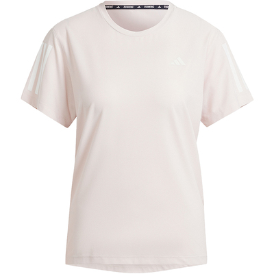 阿迪达斯女士跑步运动短袖