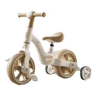 多功能儿童平衡车带脚踏1-3-6岁宝宝滑行滑步车二合一自行车2岁半