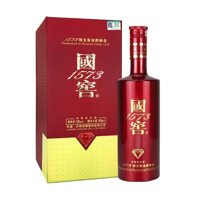 国窖1573过节送礼浓香型白酒