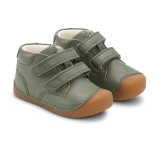 Bundgaard Petit佩缇黄鼻子赤足学步鞋1-3岁牛皮男女童兔子鞋