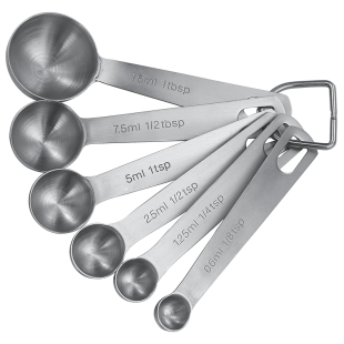 不锈钢量勺家用克数勺厨房烘焙称重婴儿奶粉量匙咖啡茶匙计量勺子