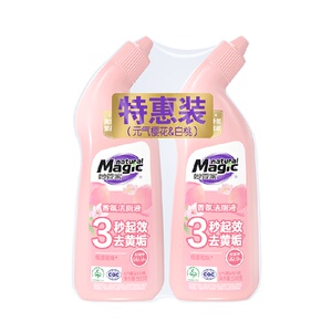 妙管家白桃香氛洁厕液3秒起效
