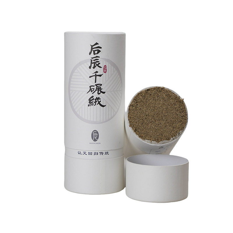后辰千碾绒大炮灸三年陈艾防烫8CM雷火灸正品旗舰店纯艾草全身灸