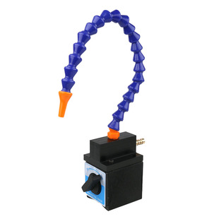 火花机带开关磁座喷油管机床油管喷水管圆头冷却器强磁力座单双管