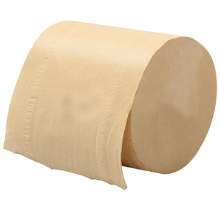 卫生纸卷纸200克大粗卷6卷家用实芯厕纸巾家庭装卫生间短粗卷筒纸