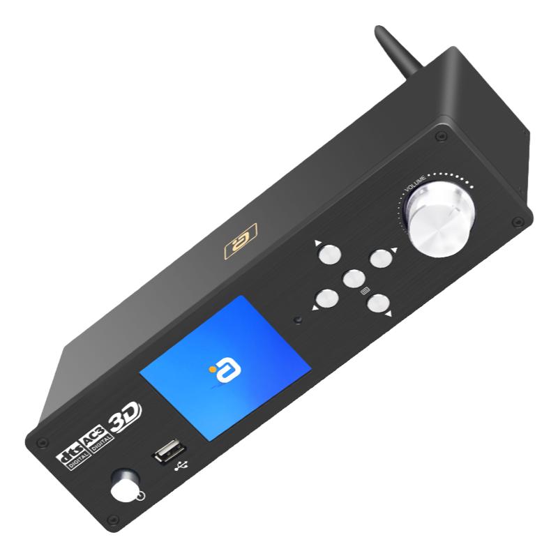 HIFI發(fā)燒解碼器DTS杜比全景聲5.1聲道藍牙接收U盤無損播放ES9038