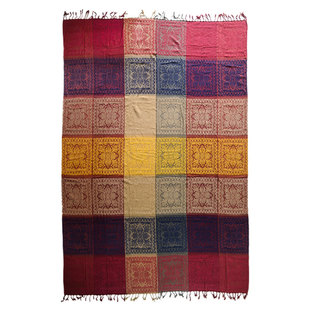 复古异域风情雪尼尔沙发巾全包单双人沙发套罩盖布民宿床罩亲肤