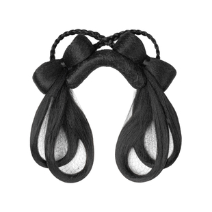 儿童古风汉服假发包古装一体式全套头饰古典舞盘发发髻垫发包造型