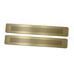 铝合金双面密孔款橱衣柜鞋柜燃气管道通风排气透气孔盖网格栅