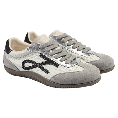 fed真皮德训鞋春季新款女鞋软底休闲鞋拼色运动板鞋女S1107-ZC323