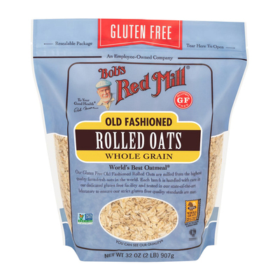 鲍勃红磨坊进口无麸质老式燕麦片