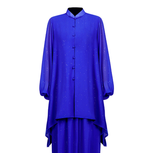 太极服女款新款官方表演服高端太极拳练功服夏季八段锦武术服套装