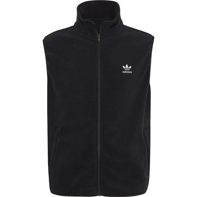 阿迪达斯三叶草男子毛绒运动马甲