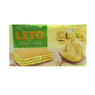 3袋X200g越南leto威化饼榴莲味进口特产小吃休闲零食奶酪夹心饼干