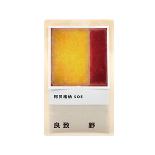 良致 25年晚脱壳批次西达摩阿贝格纳中浅烘精品手冲意式SOE咖啡豆