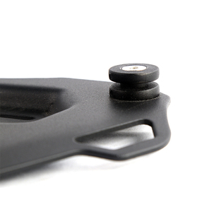 摩托车尾箱边箱通用快拆底座垫铝合金垫子摩托车铝合金尾箱扣配件