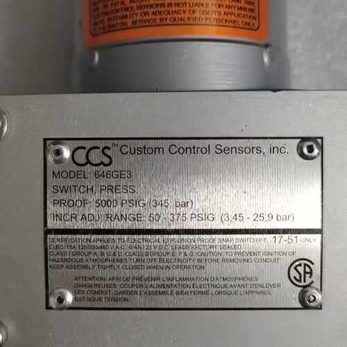溢价-CCS Custom Control 传感器