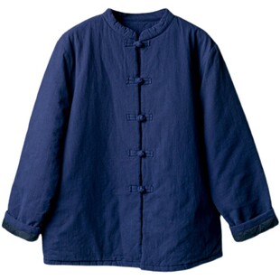 民族风棉服女2025新款太极夹棉外套古风中式棉袄短款复古盘扣棉衣