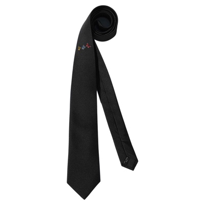 WILLIAMMILTON蝴蝶真丝刺绣领带