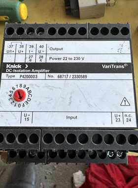 询价-德国Kck隔离放大器，型号P42000D3，VariTr