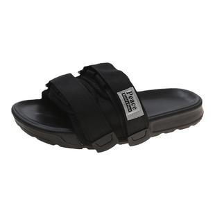 网红凉拖鞋女夏外穿ins潮时尚室内家用防滑厚底百搭情侣沙滩拖鞋