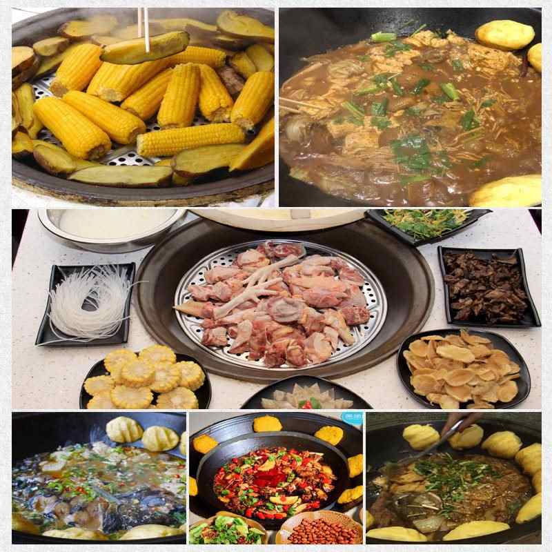 柴火灶家用农村烧木柴炉子大锅台无烟不锈钢地锅便携带风机移动小