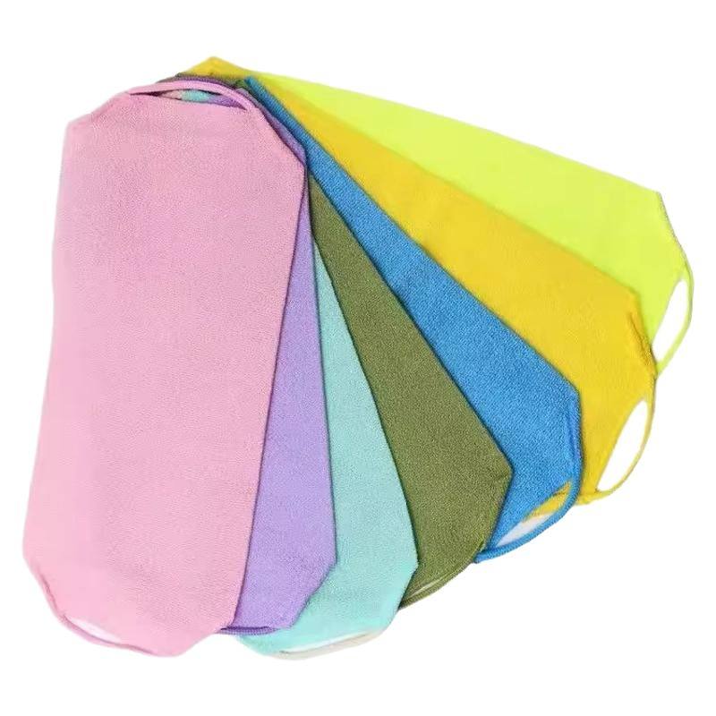 拉绳搓澡巾抽绳尼龙洗澡搓澡刷背神器女士专用家用强力擦后背搓泥