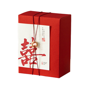 结婚喜糖盒子2025新款婚礼高级感糖盒糖果包装盒袋子伴手礼盒空盒