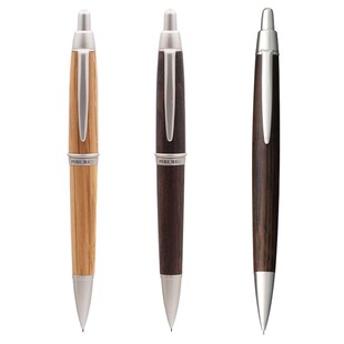 日本uni三菱铅笔自动铅笔低重心橡木笔杆M5-2005/M5-1015自动铅笔粗杆细杆0.5mm书写不断铅自动铅笔