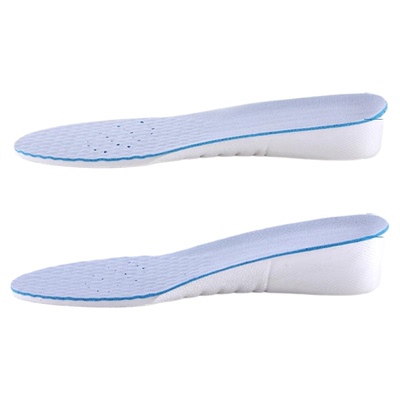 全掌内增高鞋垫运动吸汗男士女款透气减震软底隐形不累脚增高神器