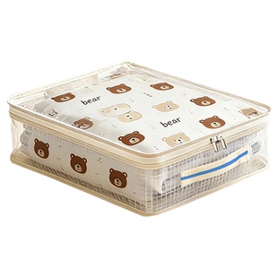 百草园网纱四件套收纳袋换季衣服衣物整理袋被罩床单衣柜棉被防尘