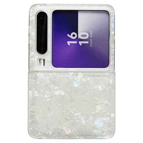 高级感手提珍珠挂链适用华为purax手机壳新款创意ins贝壳纹pura典藏版女款奢华简约全包超薄个性网红时尚防摔