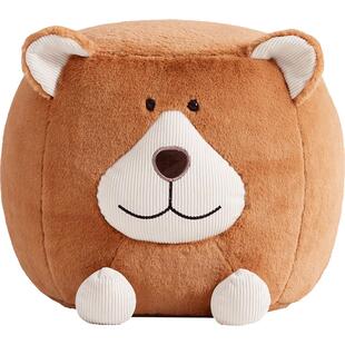 林氏儿童房间创意凳子客厅家用飞象矮凳网红动物坐凳LS742I1木业