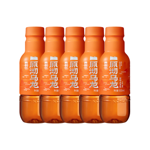 那川新中式原沏乌龙茶 无糖纯茶饮料0糖0卡500ml*5瓶 解渴饮品