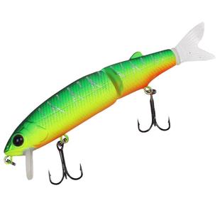 113mm13.7g两节软尾米诺 浮水 路亚饵 假饵鱼饵潜水1.5m狗鱼翘嘴