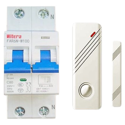 WiFi智能民宿人走自动断电断路器