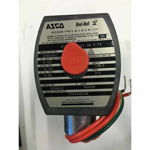 议价现货ASCO不锈钢防爆电磁阀EF8210G038全新原装正品DC24V当天