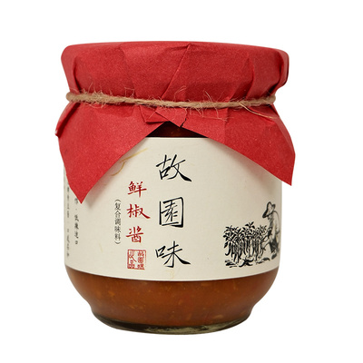 故园味辣椒酱下饭菜0脂肪0添加