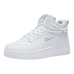 回力男鞋高帮鞋男2025新款男士秋季白色休闲运动板鞋子小白鞋男款