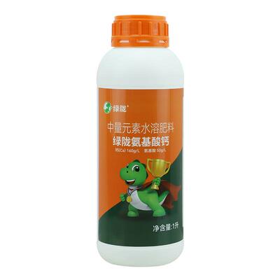 绿陇氨基酸叶面钙肥苦痘斑果树