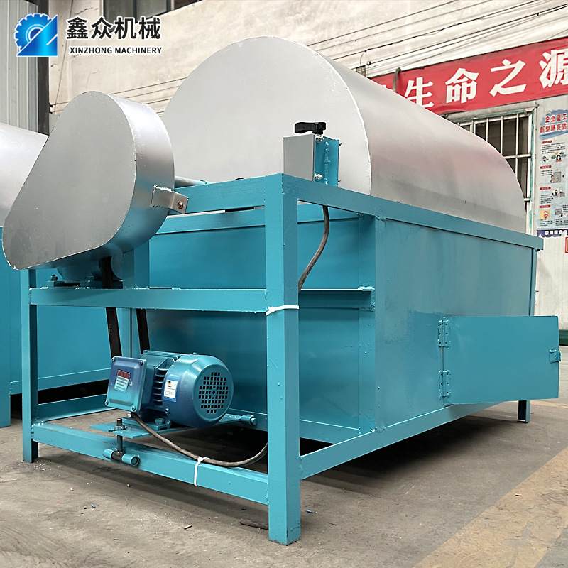 多功能全自动爆米花花生芝麻核桃炒料糖炒栗子机不锈钢滚筒炒货机